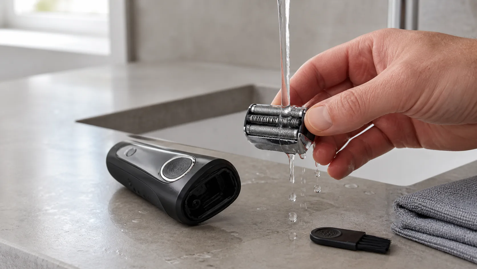 How to Clean a Braun Shaver Head Without Damaging the Foil